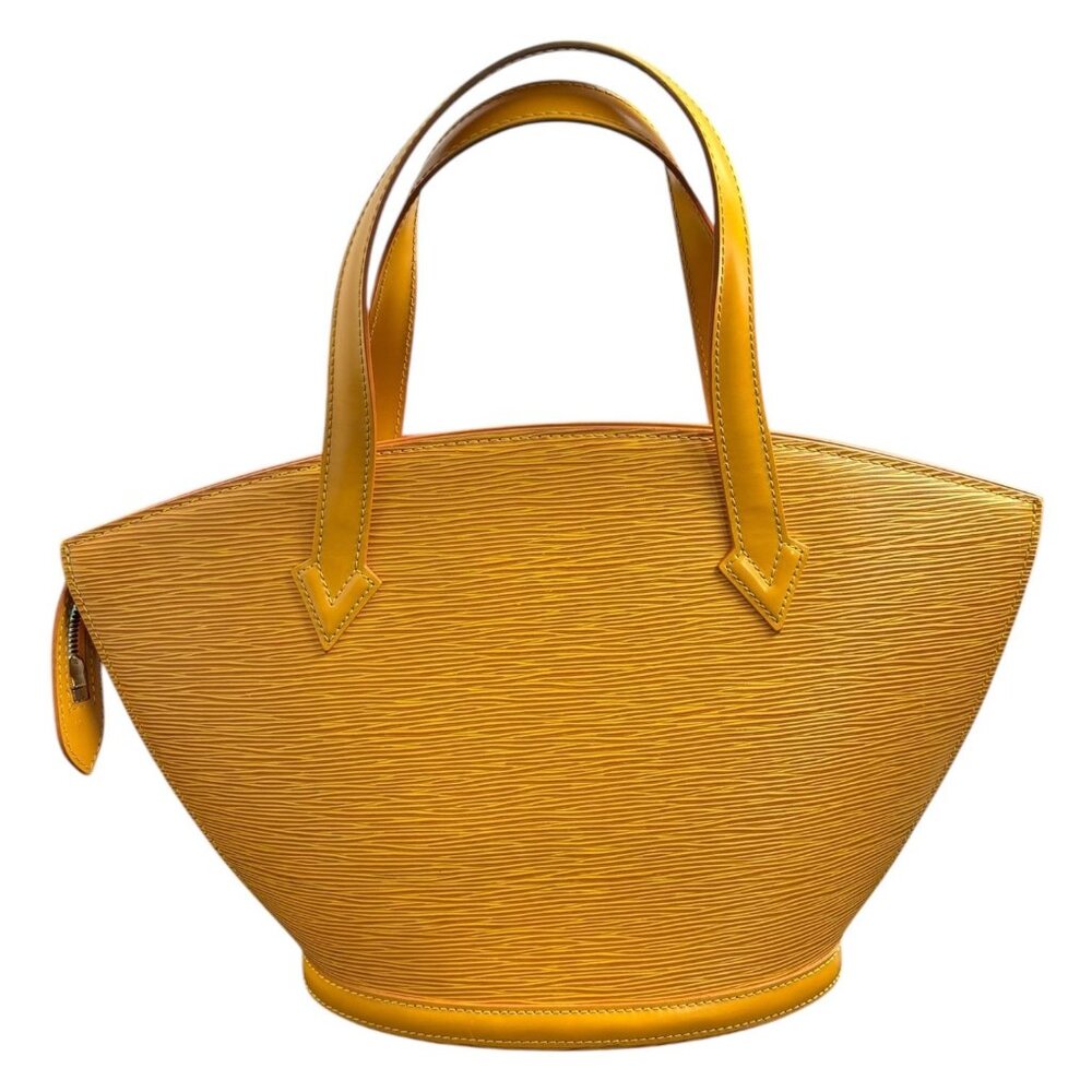Louis Vuitton Yellow Epi Saint Jacques Shopping Handbag #1287
